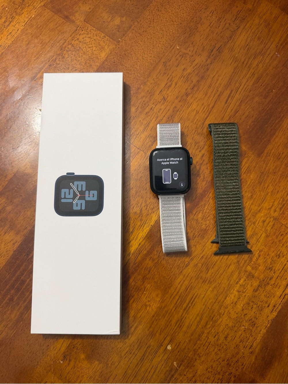 Exc Condition Apple Watch Series SE 44 MM GPS Gen 2 Midnight SL Aluminum Case